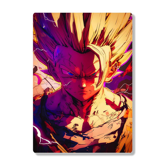 Gohan - Dragon Ball - Metal Poster - Losstail - LOSSTAIL