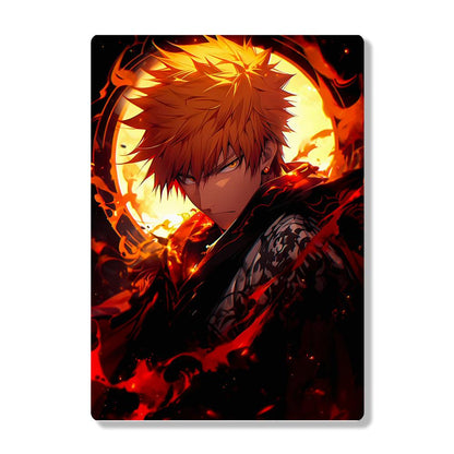 Ichigo Kurosaki - Bleach - Metal Poster - Losstail - LOSSTAIL