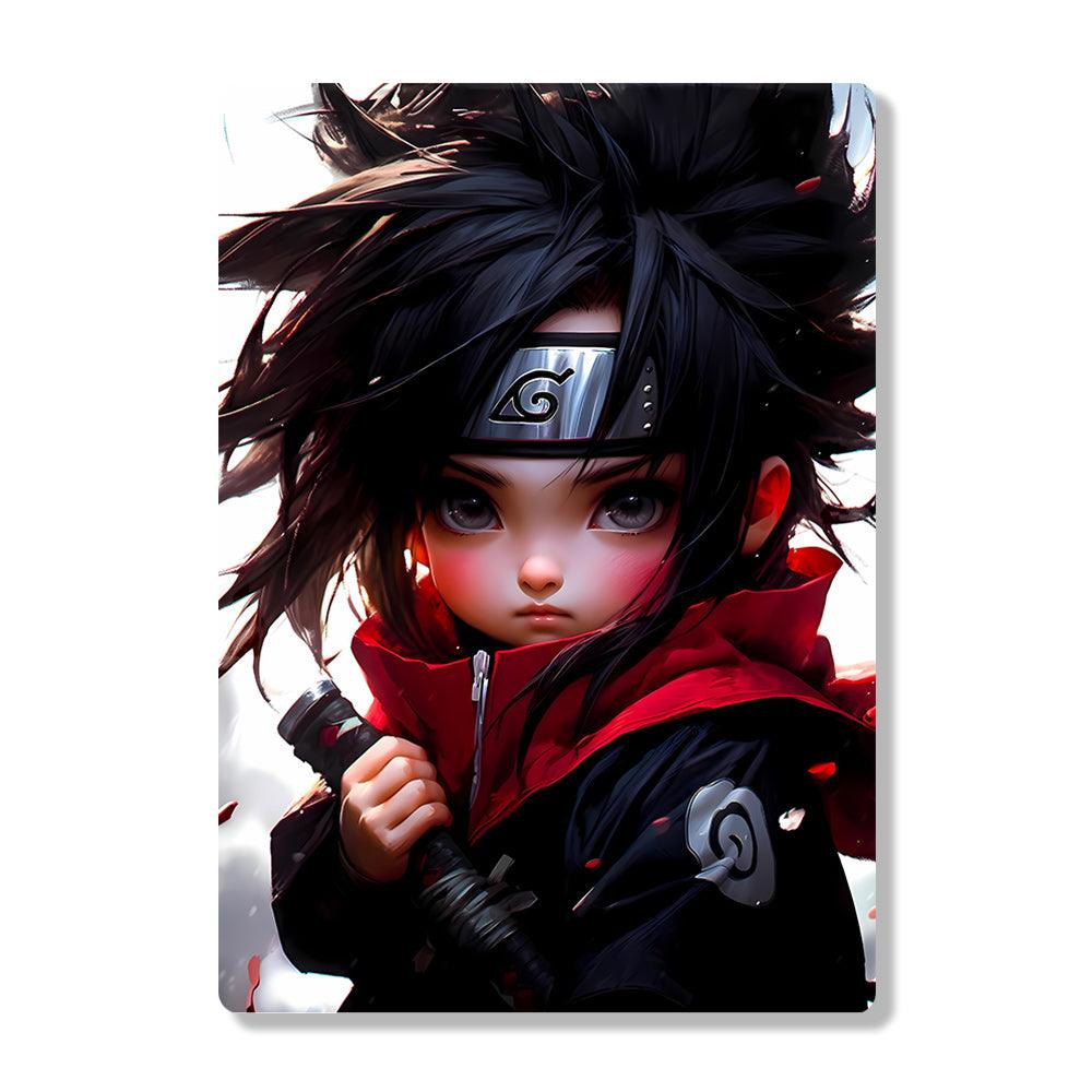 Kid Sasuke - Naruto - Metal Poster - Losstail.