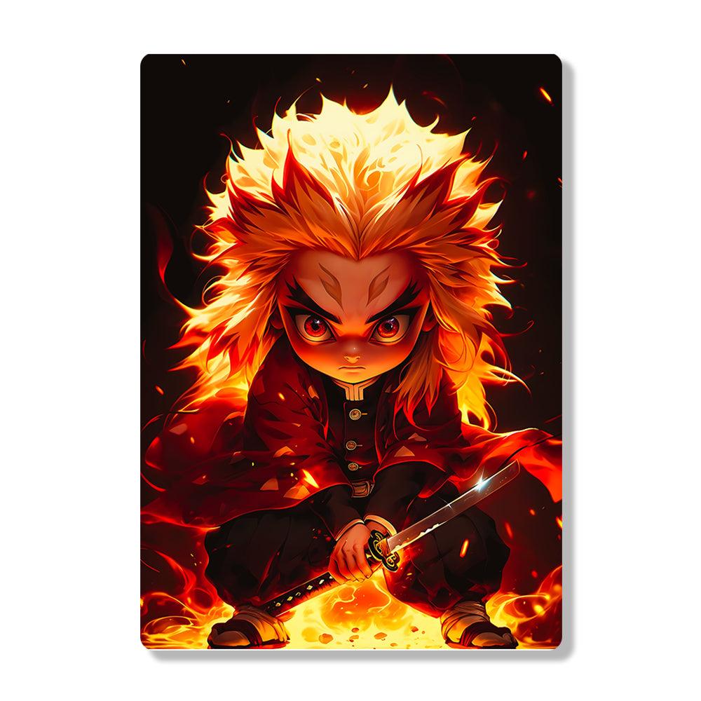 Kid Rengoku - Demon Slayer - Metal Poster - Losstail - LOSSTAIL