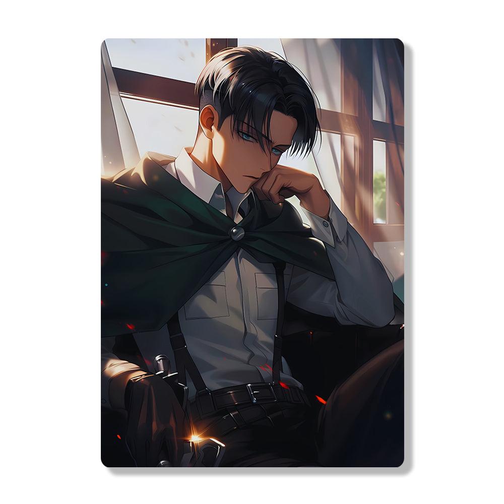 Levi Ackerman - Attack On Titan - Metal Poster - Losstail