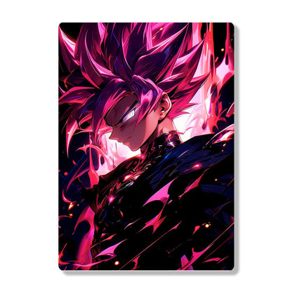 Super Saiyan Rose Goku Black - Dragon Ball - Metal Poster - Losstail - LOSSTAIL