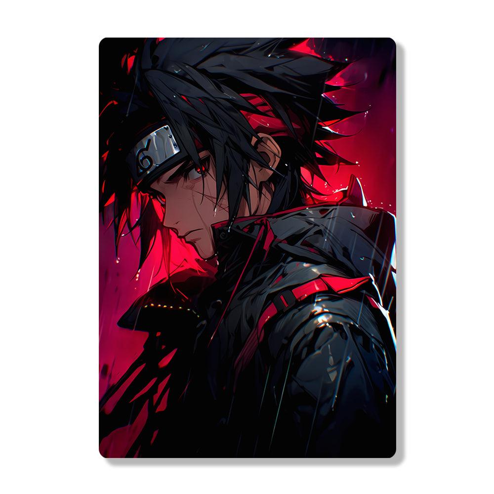 Sasuke Uchiha - Naruto - Metal Poster - Losstail