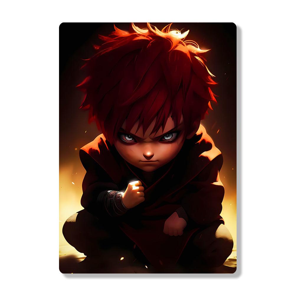 Kid Gaara - Naruto - Metal Poster - Losstail.