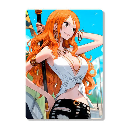 Nami - Onepiece - Metal Poster - Losstail.