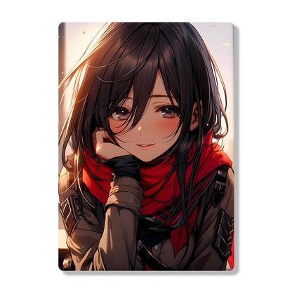 Mikasa Ackerman - Attack On Titan - Metal Poster - Losstail