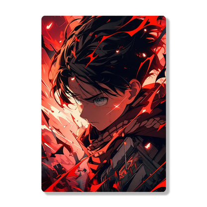 Eren Yeager - Attack On Titan - Metal Poster - Losstail