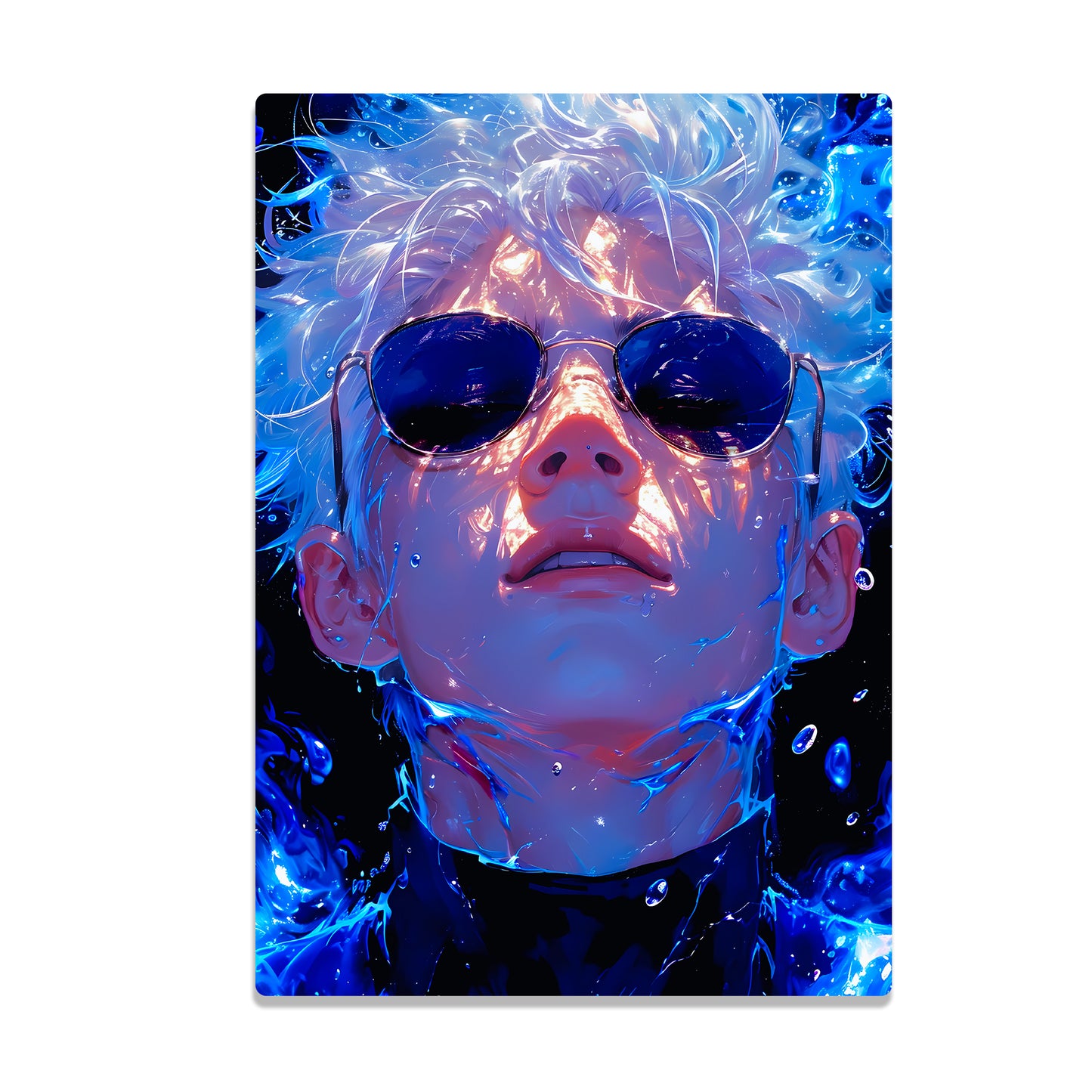 Satoru Gojo - Jujutsu Kaisen - Metal Poster - Losstail