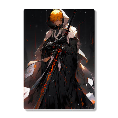 Ichigo Kurosaki - Bleach - Metal Poster - Losstail - LOSSTAIL