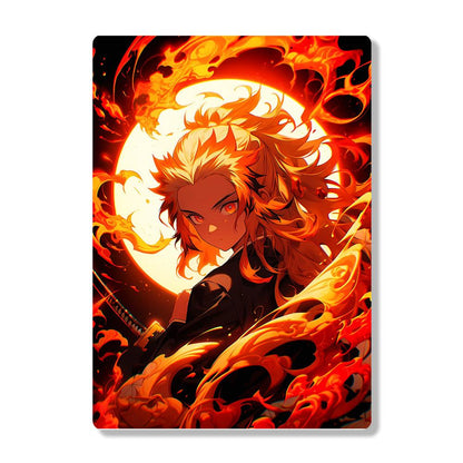 Kyojuro Rengoku - Demon Slayer - Metal Poster - Losstail - LOSSTAIL