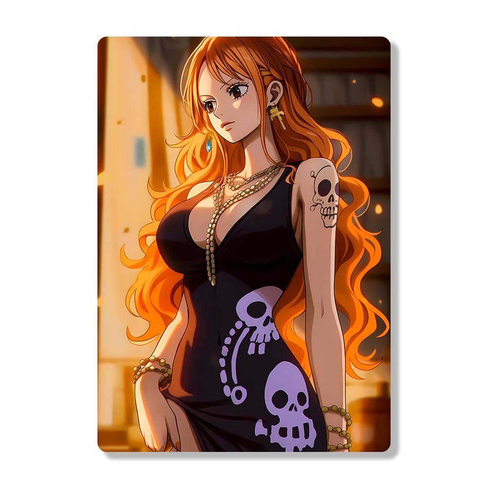 Nami - Onepiece - Metal Poster - Losstail.