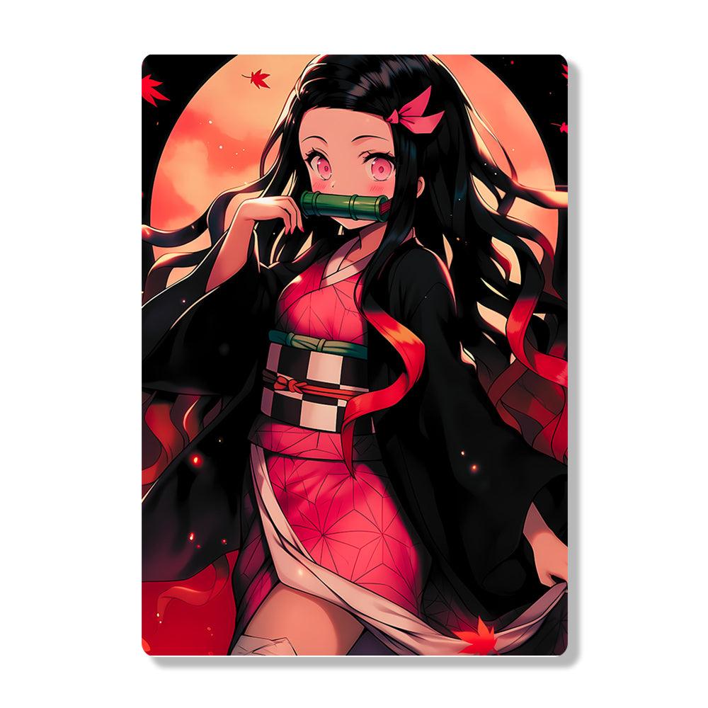 Nezuko Kamado - Demon Slayer - Metal Poster - Losstail - LOSSTAIL