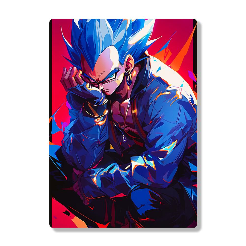 Vegeta - Dragon Ball - Metal Poster - Losstail - LOSSTAIL