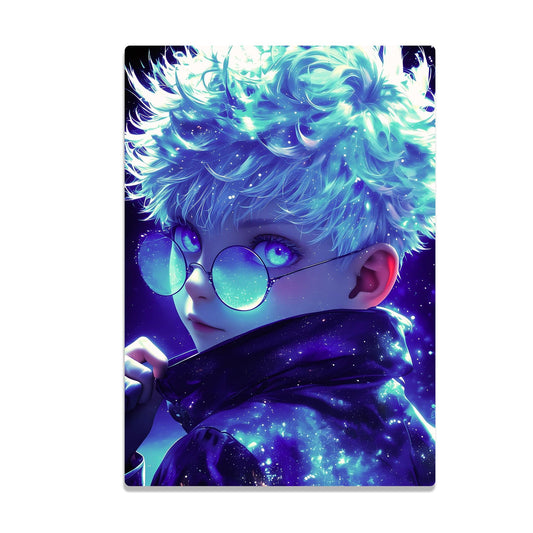 Satoru Gojo - Jujutsu Kaisen - Metal Poster - Losstail - LOSSTAIL