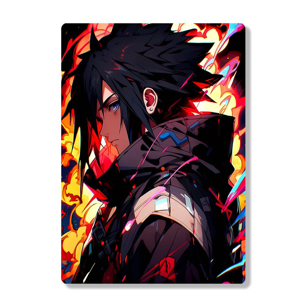 Sasuke Uchiha - Naruto - Metal Poster - Losstail