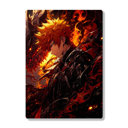 Ichigo Kurosaki - Bleach - Metal Poster - Losstail - LOSSTAIL