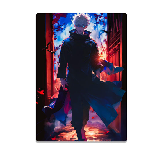 Satoru Gojo - Jujutsu Kaisen - Metal Poster - Losstail - LOSSTAIL