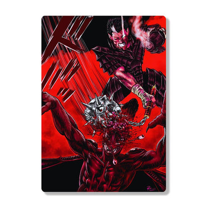 Guts - Berserk - Metal Poster - Losstail