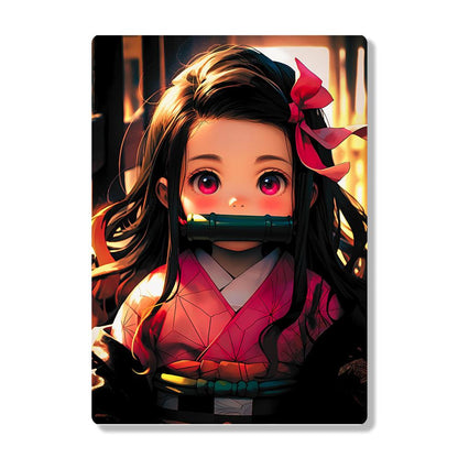 Kid Nezuko - Demon Slayer - Metal Poster - Losstail - LOSSTAIL