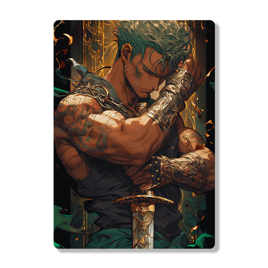 Roronoa Zoro - Onepiece - Metal Poster - Losstail.