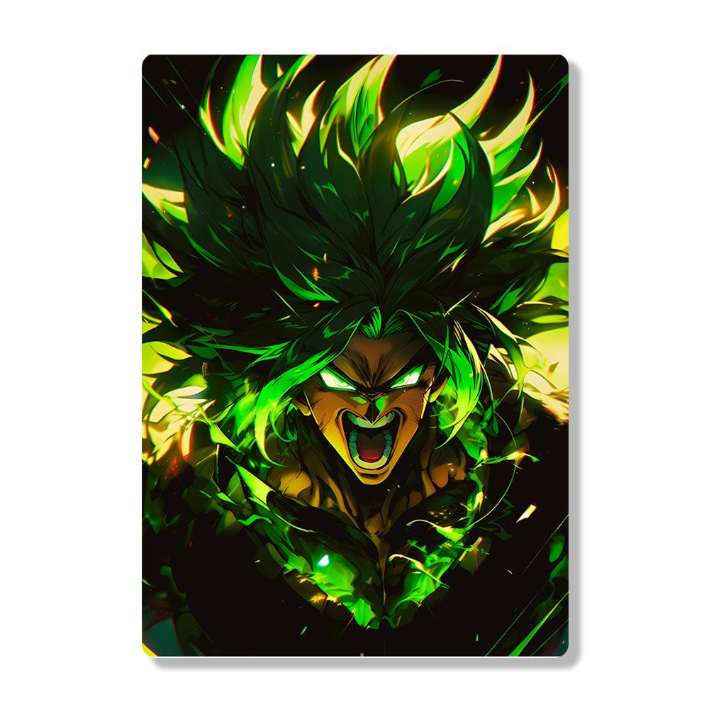 Broly - Dragon Ball - Metal Poster - Losstail - LOSSTAIL