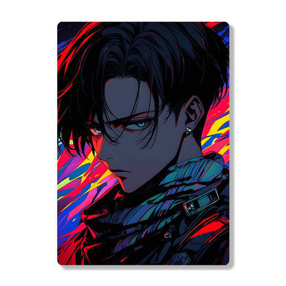 Levi Ackerman - Attack On Titan - Metal Poster - Losstail