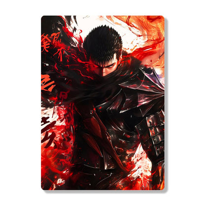 Guts  - Berserk - Metal Poster - Losstail