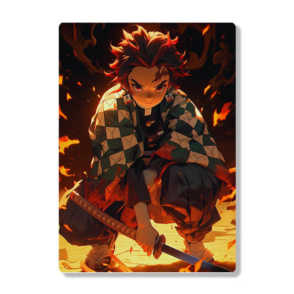 Tanjiro Kamado - Demon Slayer - Metal Poster - Losstail - LOSSTAIL