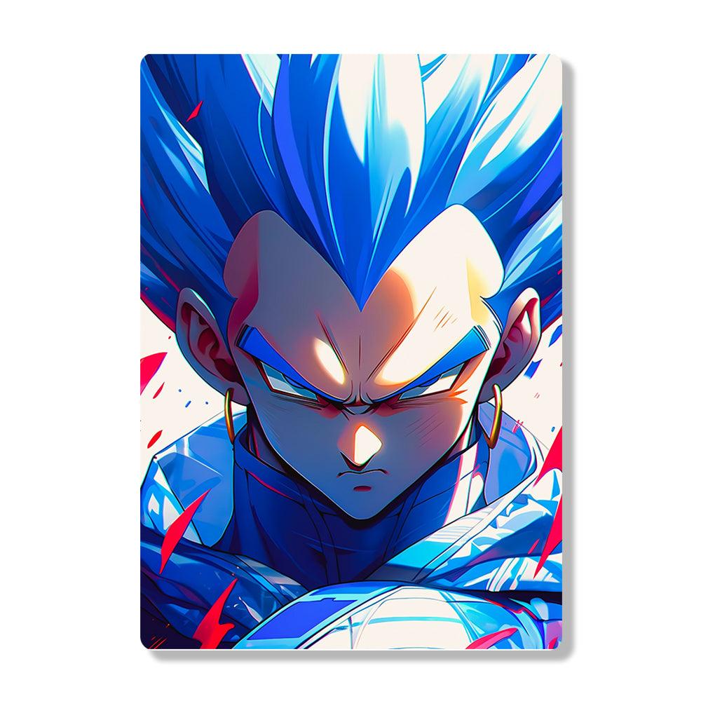 Vegeta - Dragon Ball - Metal Poster - Losstail - LOSSTAIL