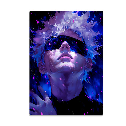 Satoru Gojo - Jujutsu Kaisen - Metal Poster - Losstail