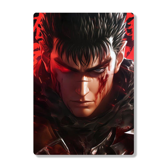 Guts  - Berserk - Metal Poster - Losstail