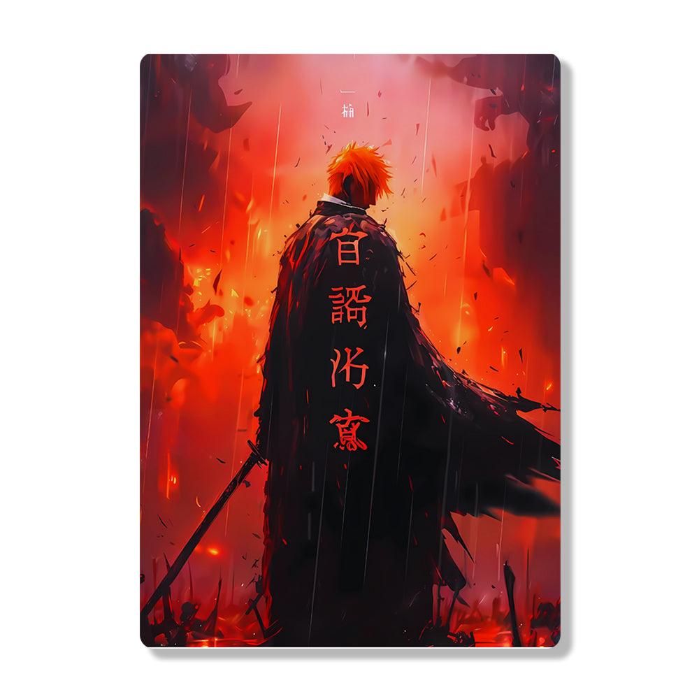 Ichigo Kurosaki - Bleach - Metal Poster - Losstail - LOSSTAIL