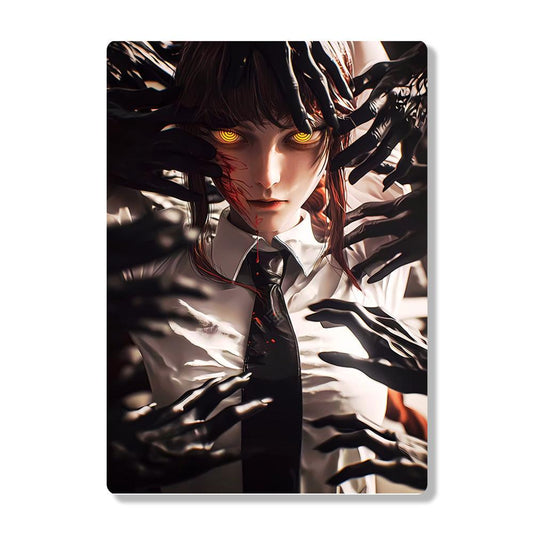 Makima - Chainsaw Man - Metal Poster - Losstail - LOSSTAIL