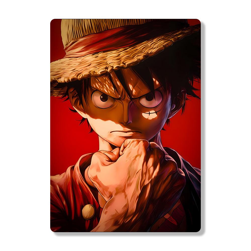 Monkey D Luffy - Onepiece - Metal Poster - Losstail.