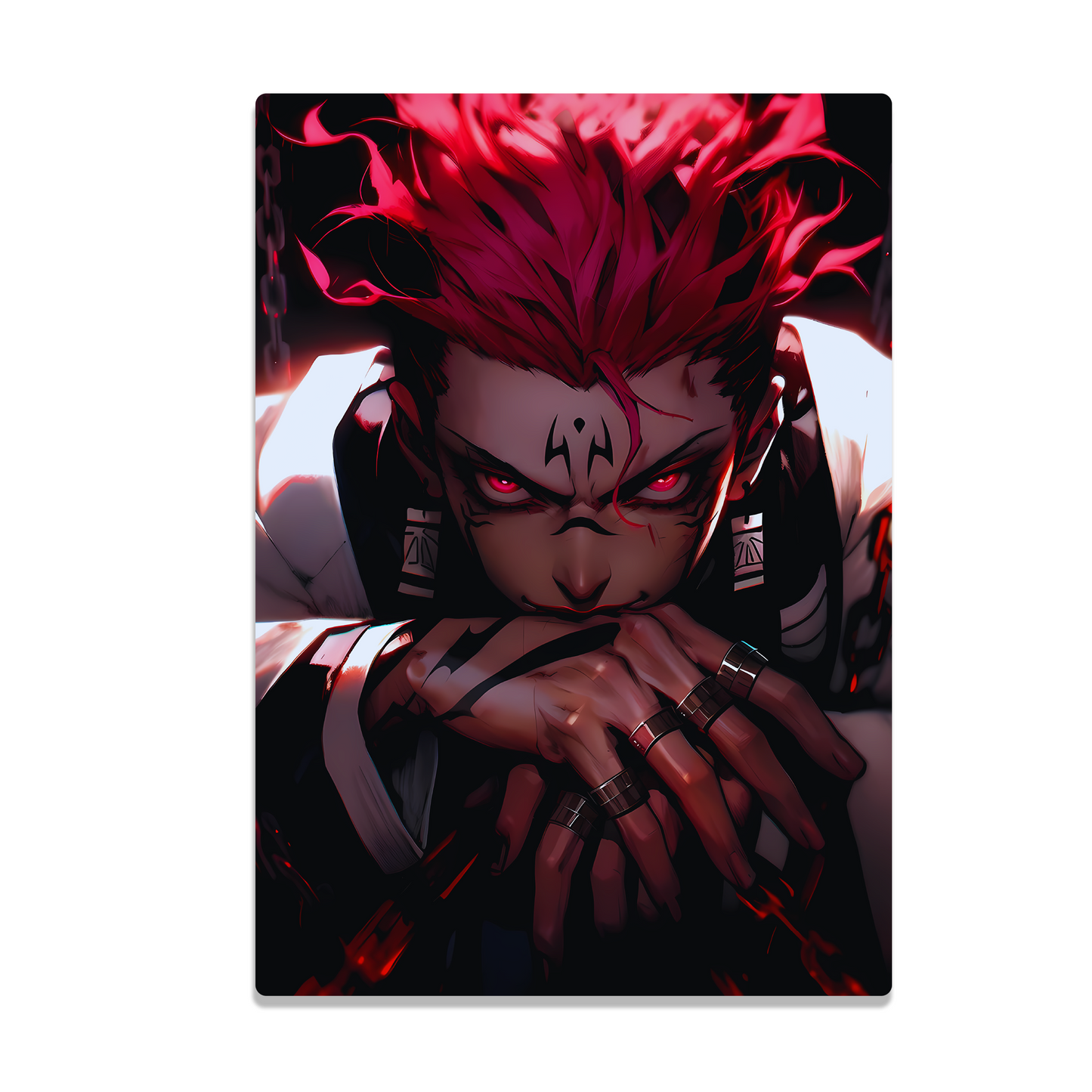 Satoru Gojo - Jujutsu Kaisen - Metal Poster - Losstail