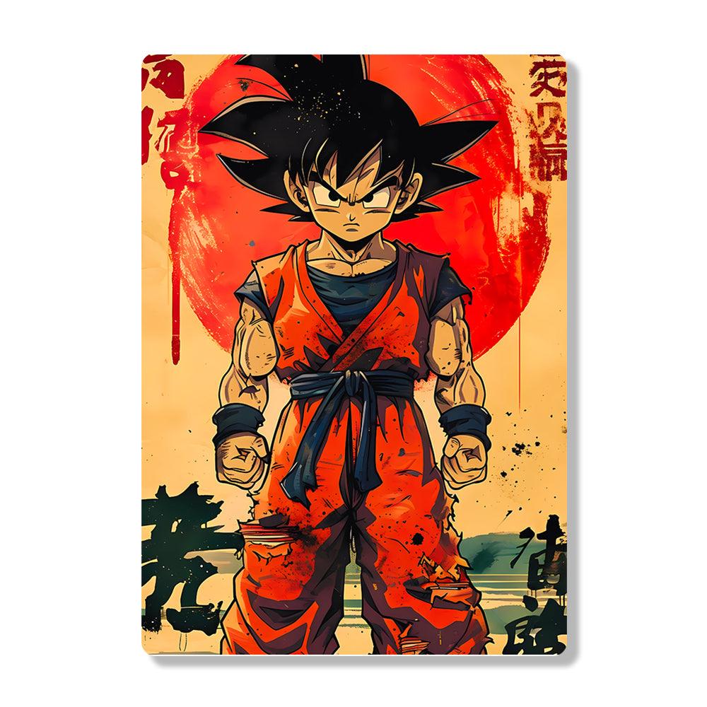 Goku - Dragon Ball - Metal Poster - Losstail - LOSSTAIL