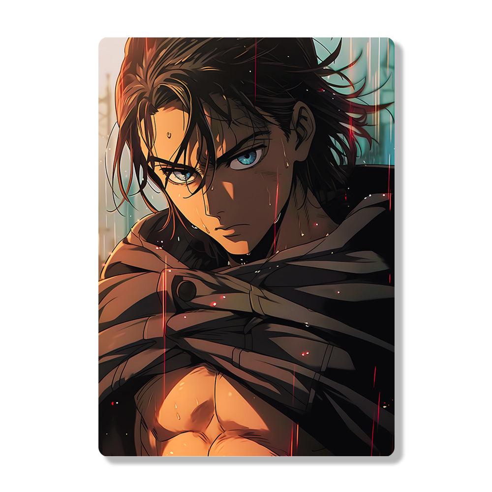 Eren Yeager - Attack On Titan - Metal Poster - Losstail