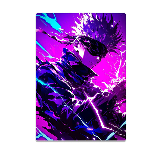 Satoru Gojo - Jujutsu Kaisen - Metal Poster - Losstail - LOSSTAIL