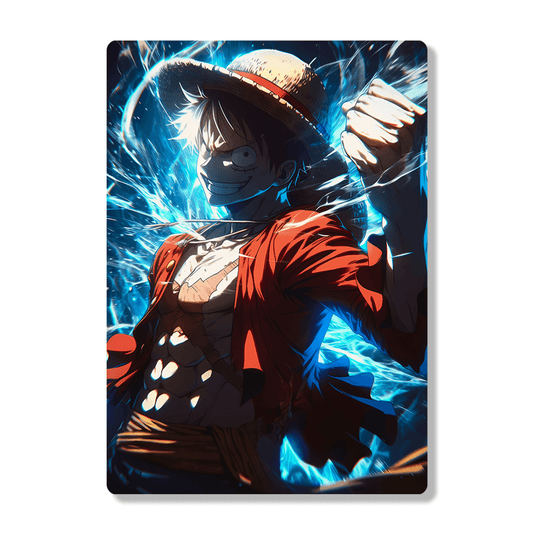 Monkey D Luffy - Onepiece - Metal Poster - Losstail.