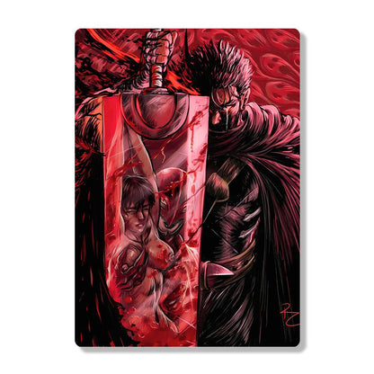 Guts - Berserk - Metal Poster - Losstail