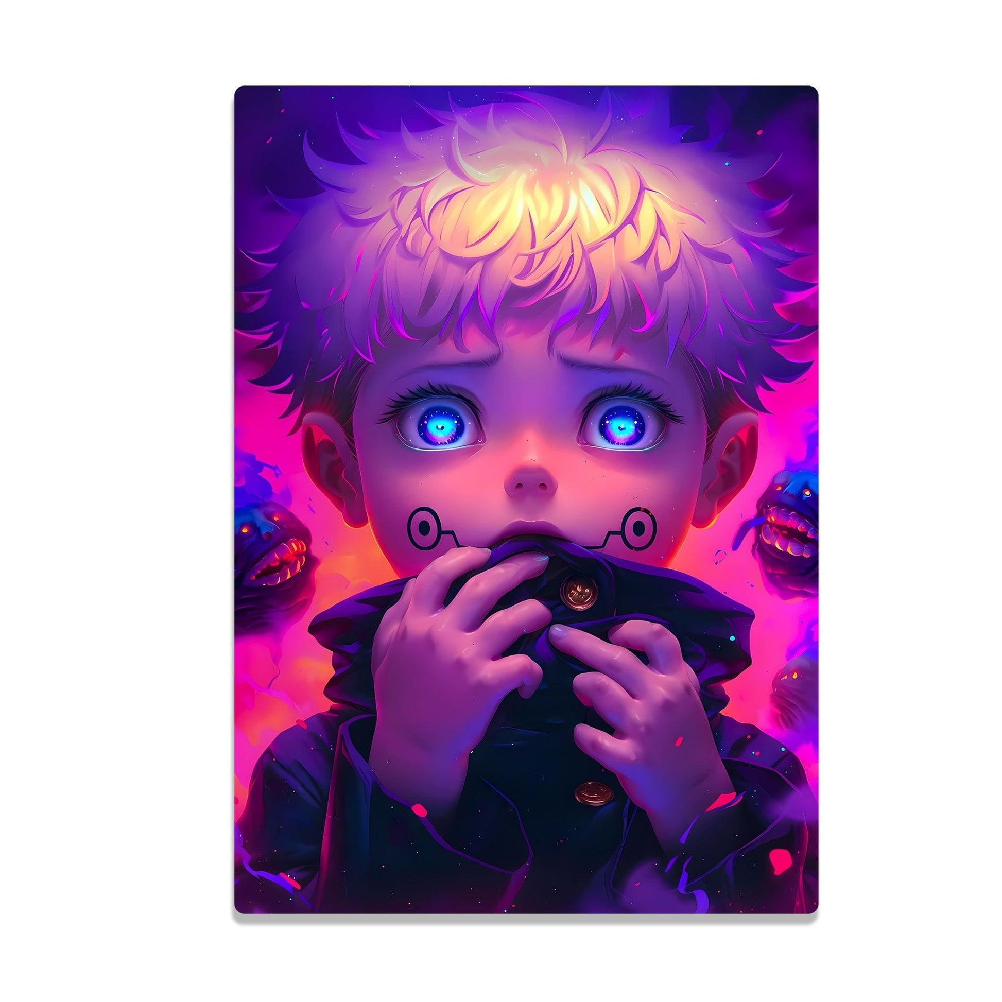 Satoru Gojo - Jujutsu Kaisen - Metal Poster - Losstail - LOSSTAIL