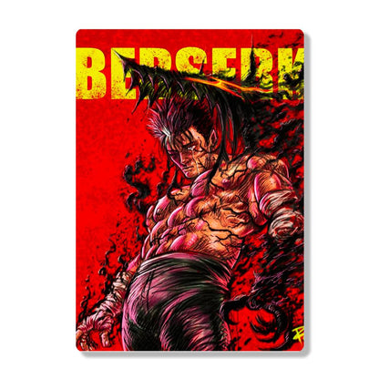 Guts - Berserk - Metal Poster - Losstail - LOSSTAIL