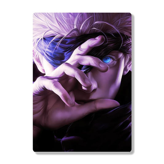 Satoru Gojo- Jujutsu Kaisen - Metal Poster - Losstail - LOSSTAIL