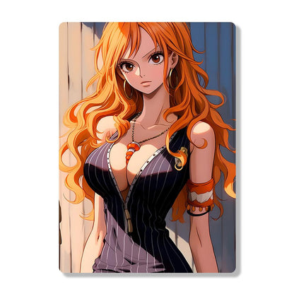 Nami - Onepiece - Metal Poster - Losstail.