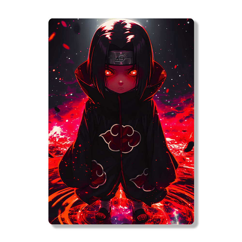 Kid Itachi - Naruto - Metal Poster - Losstail.