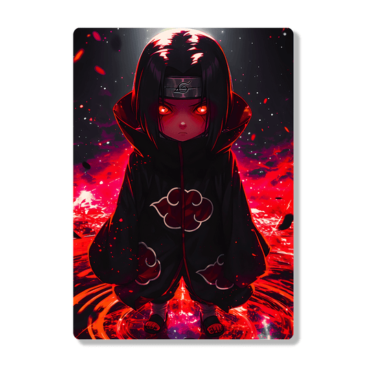 Kid Itachi - Naruto - Metal Poster - Losstail.