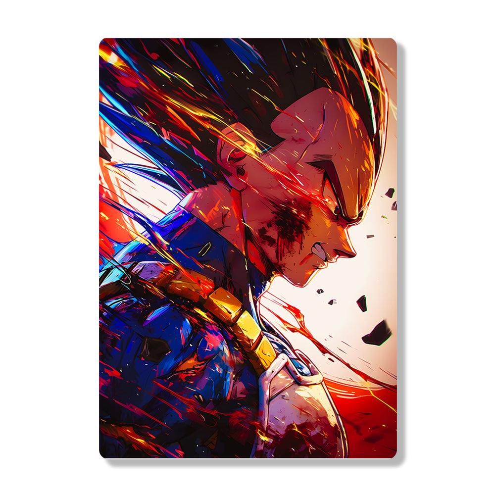 Vegeta - Dragon Ball - Metal Poster - Losstail - LOSSTAIL