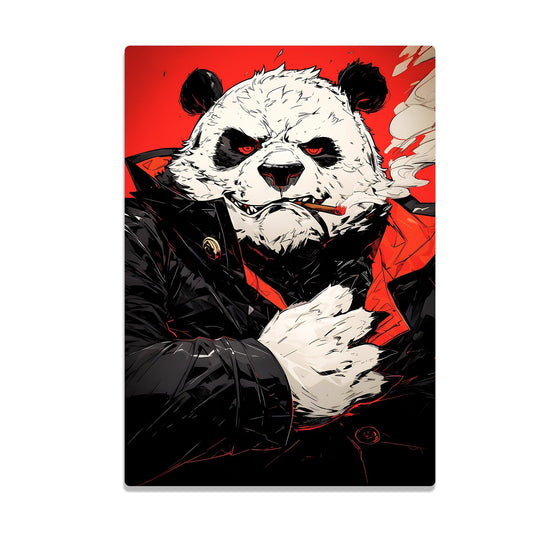 Panda - Jujutsu Kaisen - Metal Poster - Losstail - LOSSTAIL