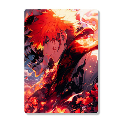 Ichigo Kurosaki - Bleach - Metal Poster - Losstail - LOSSTAIL