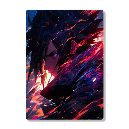 Sasuke Uchiha - Naruto - Metal Poster - Losstail